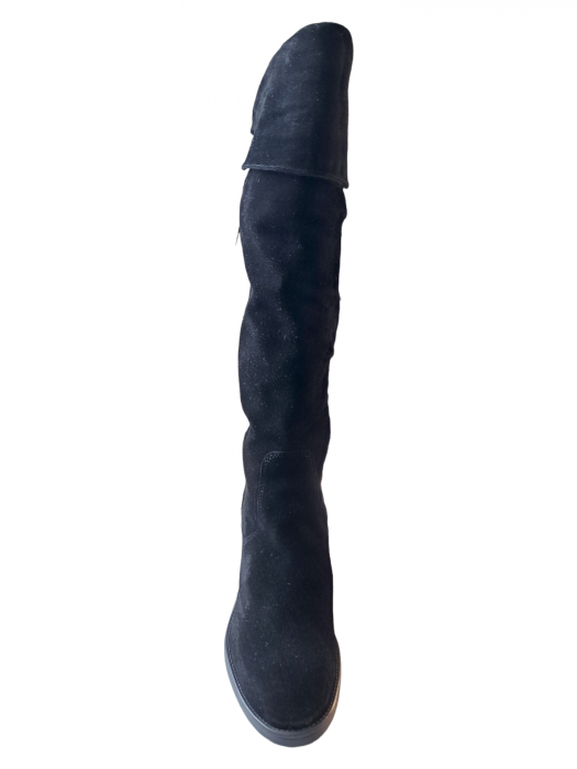 Cizme Dama Piele Naturala Negre Inesa D03051 [4]