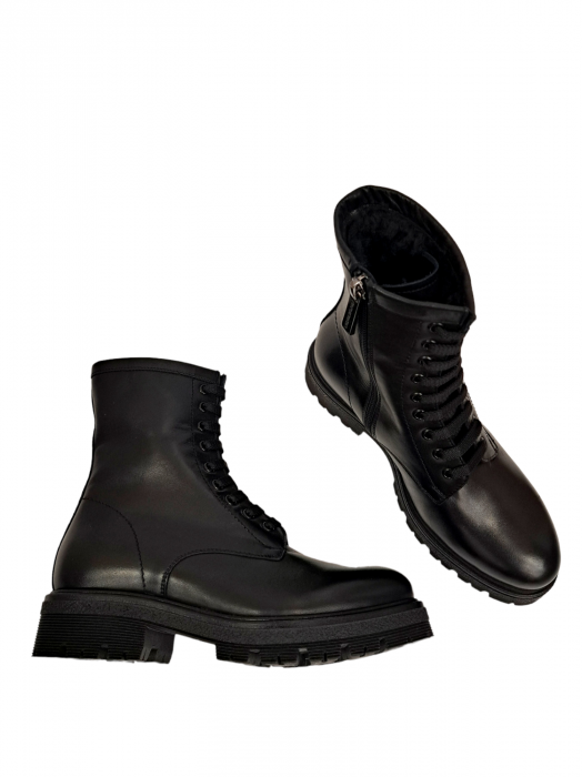 Ghete Dama Piele Naturala Negre Anna Cori Kalia D02974 [6]