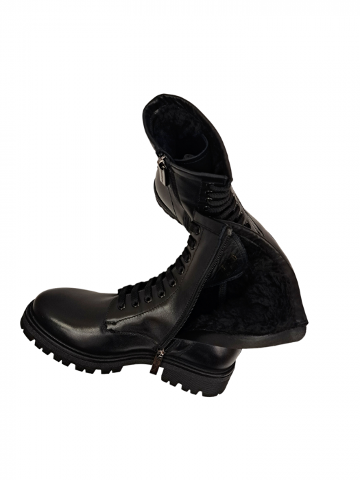 Ghete Dama Piele Naturala Negre Anna Cori Kalia D02974 [8]