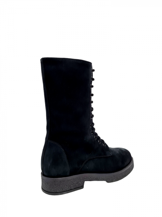 Ghete Dama Piele Naturala Negre Anna Cori Veronia D02977 [4]