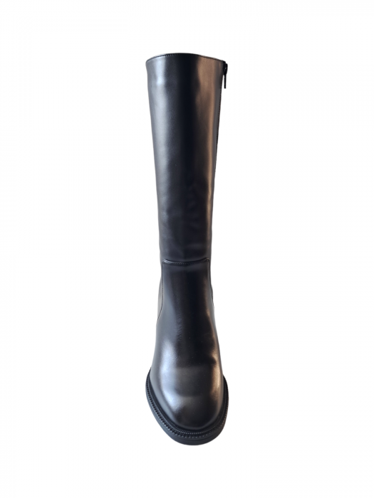 Cizme Dama Piele Naturala Prella Negre Glafira D03048 [4]