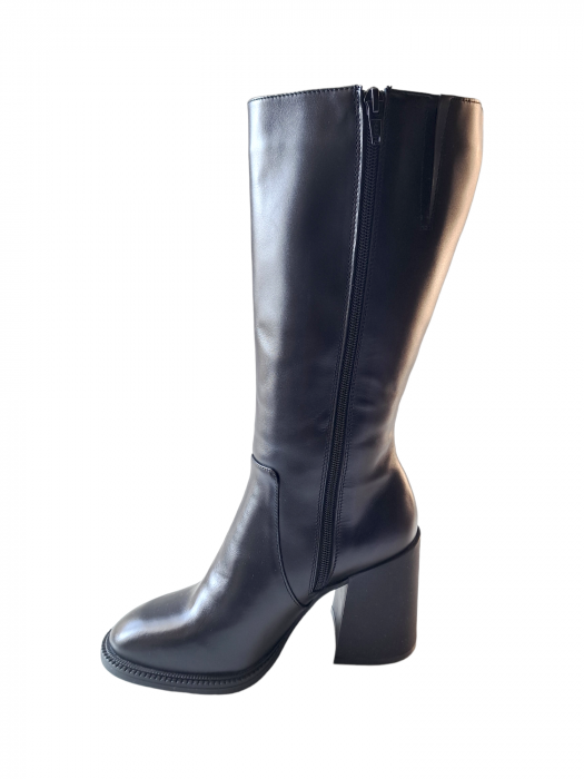 Cizme Dama Piele Naturala Prella Negre Glafira D03048 [3]