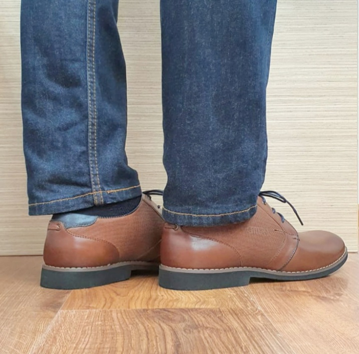 Pantofi Barbati Piele Naturala Otter Maro Narcis B00104 [4]
