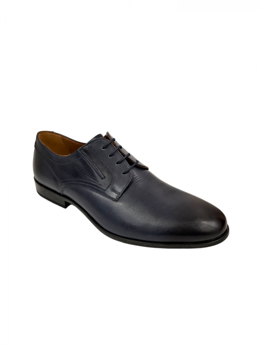 Pantofi Barbati Piele Naturala Denis Bleumarin Ezra B00122 [2]