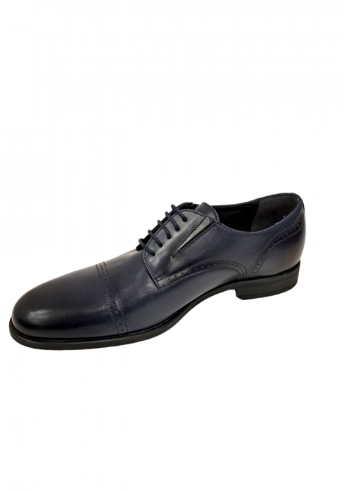 Pantofi Barbati Piele Naturala Denis Bleumarin Iair B00117 [3]
