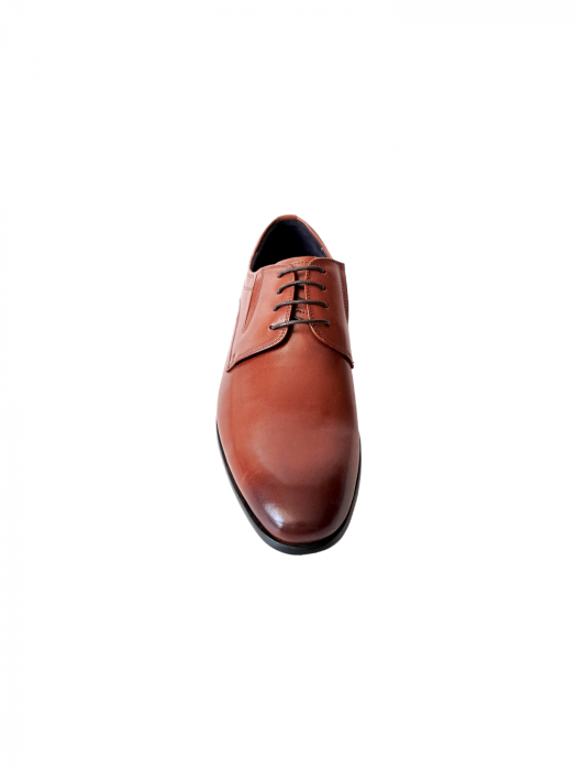 Pantofi Barbati Piele Naturala Maro Dustin B00181 [4]
