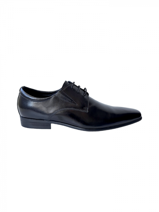 Pantofi Barbati Piele Naturala Negri Adamin B00171 [2]