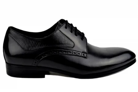 Pantofi Barbati Piele Naturala Negri Benjamin B00003 [4]