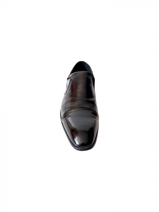 Pantofi Barbati Piele Naturala Negri Cameliu B00182 [4]
