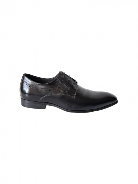 Pantofi Barbati Piele Naturala Negri Dimitrie B00193 [2]