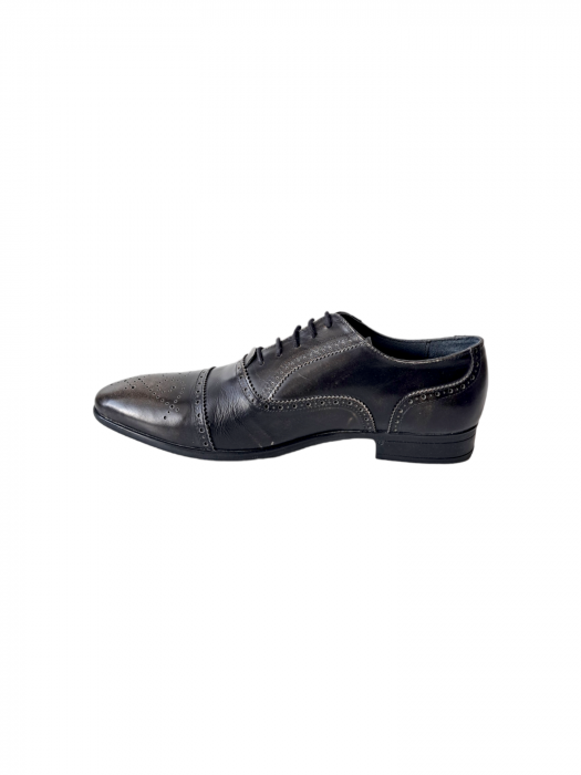 Pantofi Barbati Piele Naturala Negri Istrate B00242 [3]