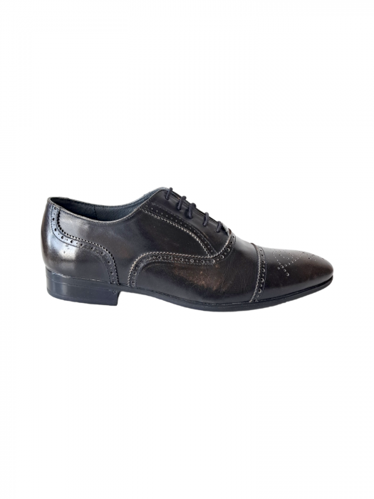 Pantofi Barbati Piele Naturala Negri Istrate B00242 [2]