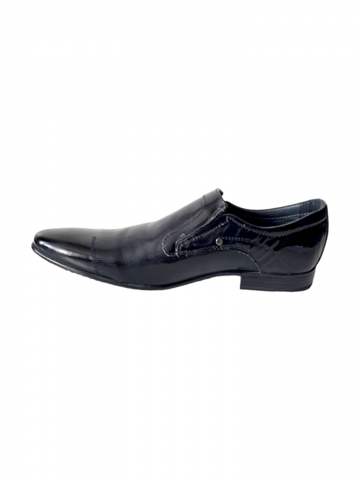 Pantofi Barbati Piele Naturala Negri Ivan B00245 [3]