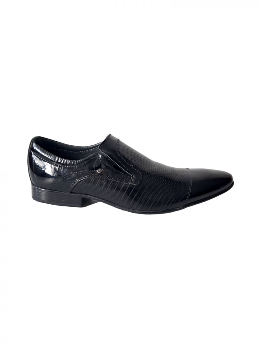 Pantofi Barbati Piele Naturala Negri Ivan B00245 [2]