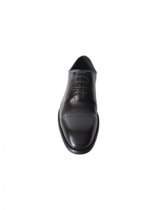 Pantofi Barbati Piele Naturala Negri Lucian B00205 [4]
