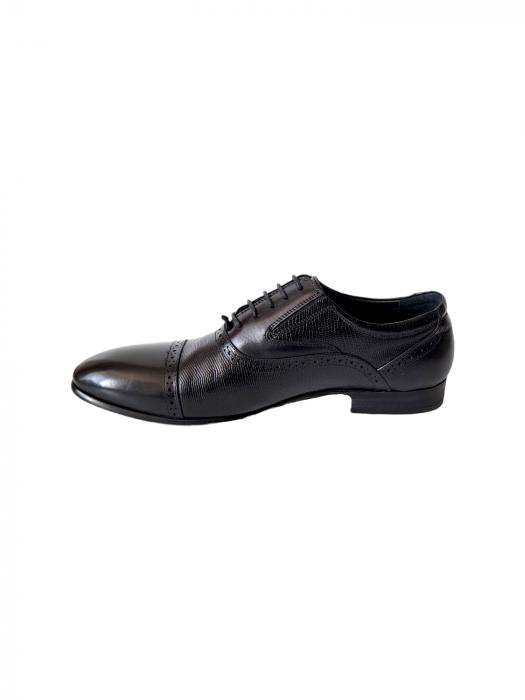Pantofi Barbati Piele Naturala Negri Petre B00210 [3]