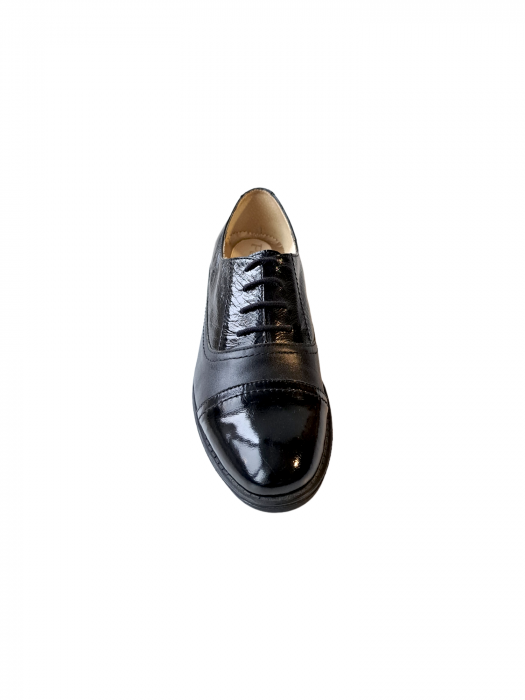Pantofi Casual Piele Naturala Negri Melisa D02986 [5]