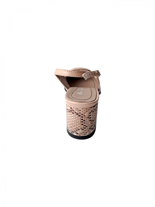 Pantofi Dama Piele Naturala Bej Parascheva D03013 [4]