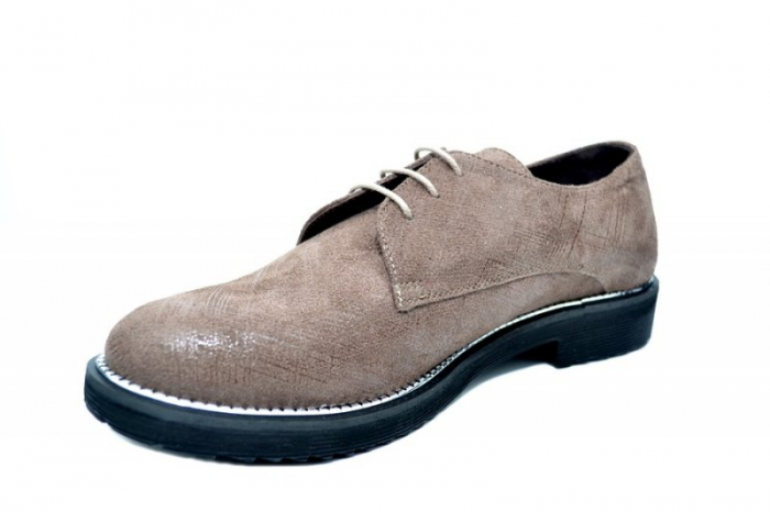 Pantofi Oxford Piele Naturala Prego Caffee Orana D01745 [3]