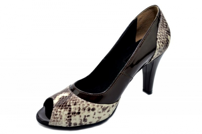 Pantofi Dama Piele Naturala Maro Neno Amata D01323 [3]