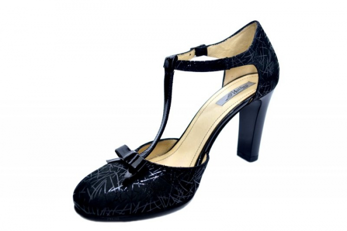 Pantofi Dama Piele Naturala Negri Matheo Lana D01589 [3]