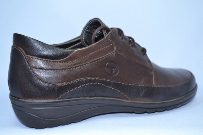 Pantofi Casual Piele Naturala Gitanos Maro Belona D00723 [5]