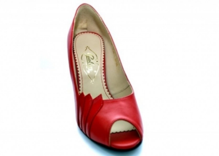 Pantofi cu toc Piele Naturala Rosii Guban Brunella D01148 [9]