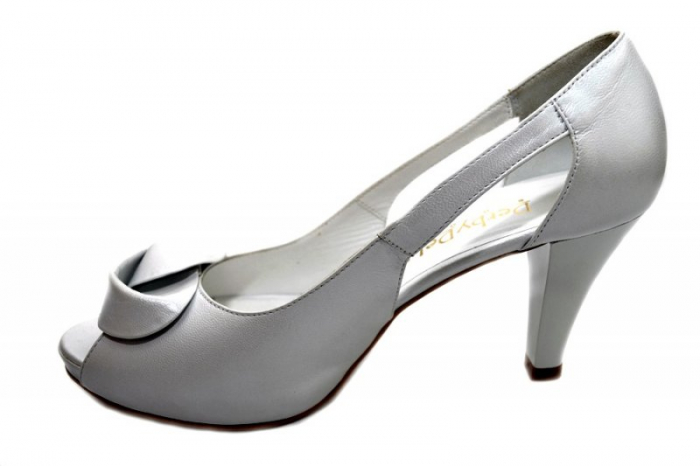 Pantofi Dama Piele Naturala Albi Simone D01330 [2]