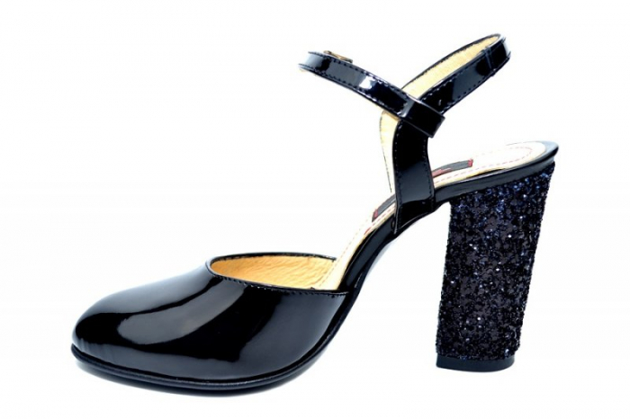 Pantofi Dama Piele Naturala Negri Matheo Thais D01829 [3]
