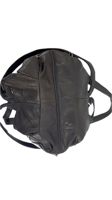 Rucsac Dama Piele Naturala Negru Lili G01448 [6]