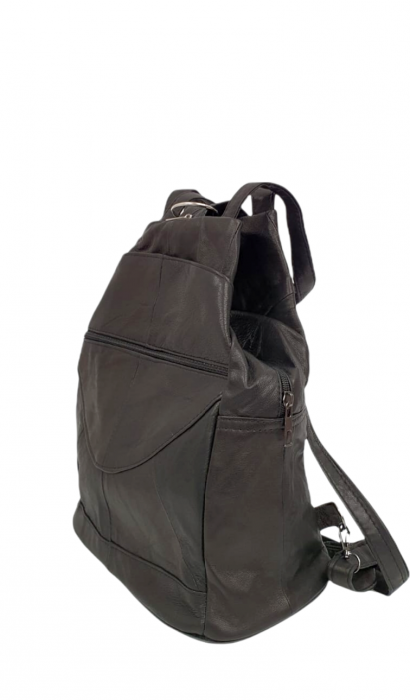Rucsac Dama Piele Naturala Negru Lili G01448 [4]
