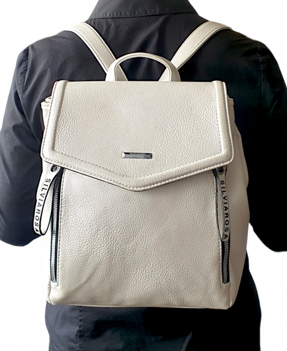 Rucsac Dama Bej Emiliana Silvia Rosa G03651 [7]