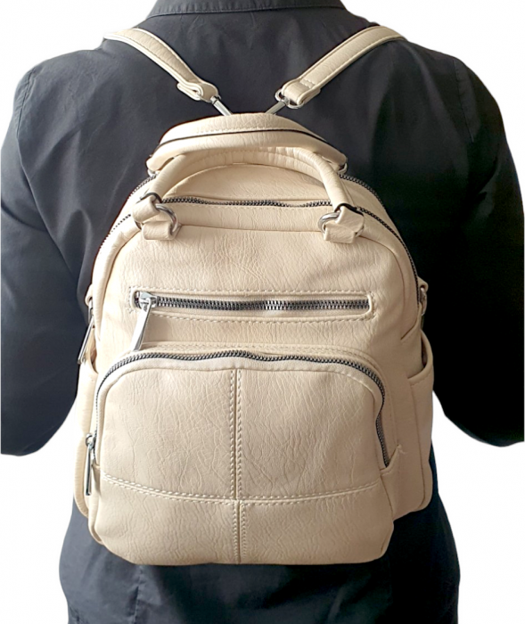 Rucsac Dama Bej Igna Silvia Rosa G03653 [7]