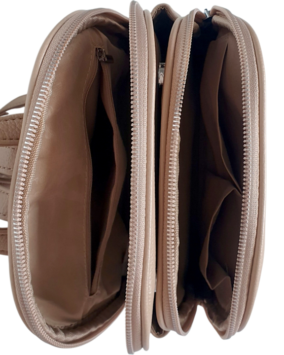 Rucsac Dama Bej Isabella Silvia Rosa G04638 [6]