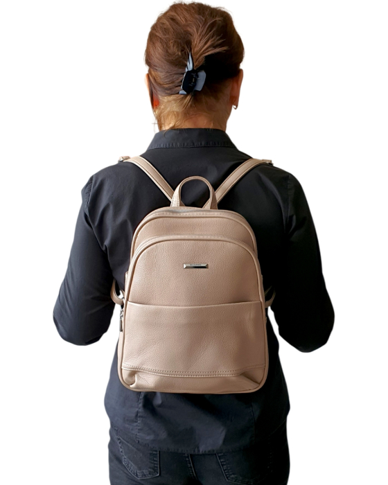 Rucsac Dama Bej Isabella Silvia Rosa G04638 [8]