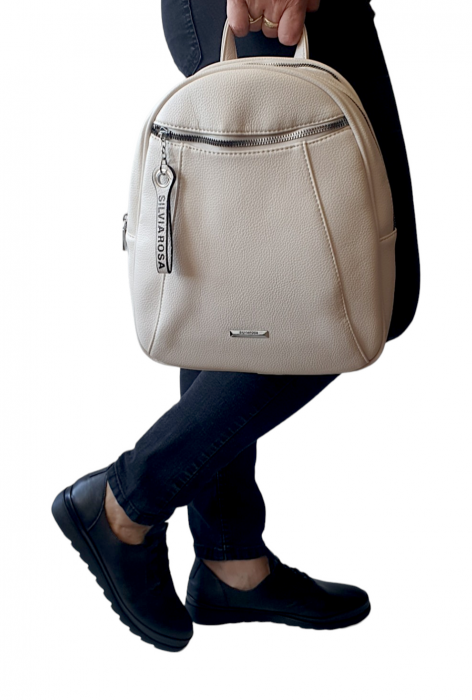 Rucsac Dama Bej Yana Silvia Rosa G03619 [6]