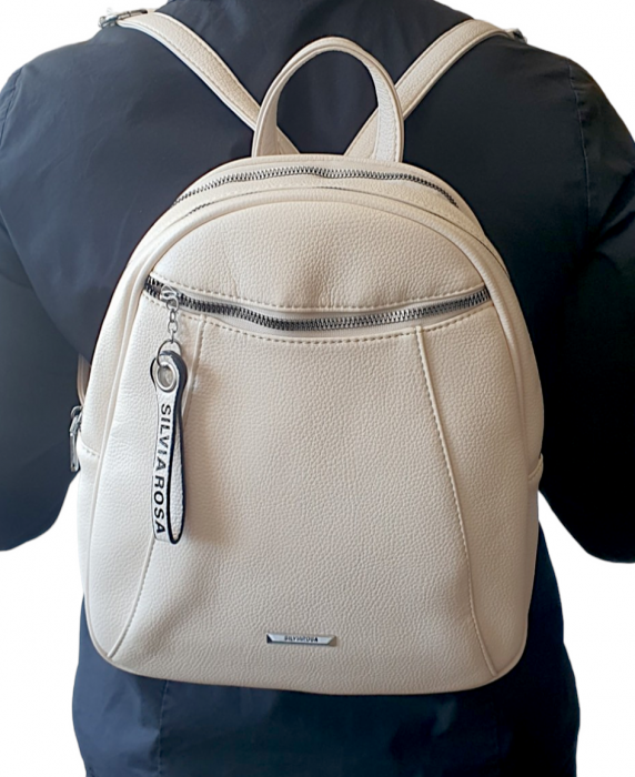 Rucsac Dama Bej Yana Silvia Rosa G03619 [7]