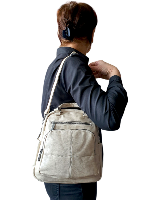 Rucsac Dama Bej Igna Silvia Rosa G04722 [7]