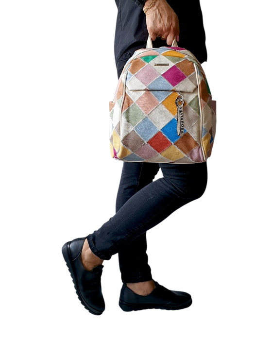 Rucsac Dama Multicolor Iasmina Silvia Rosa G04820 [6]