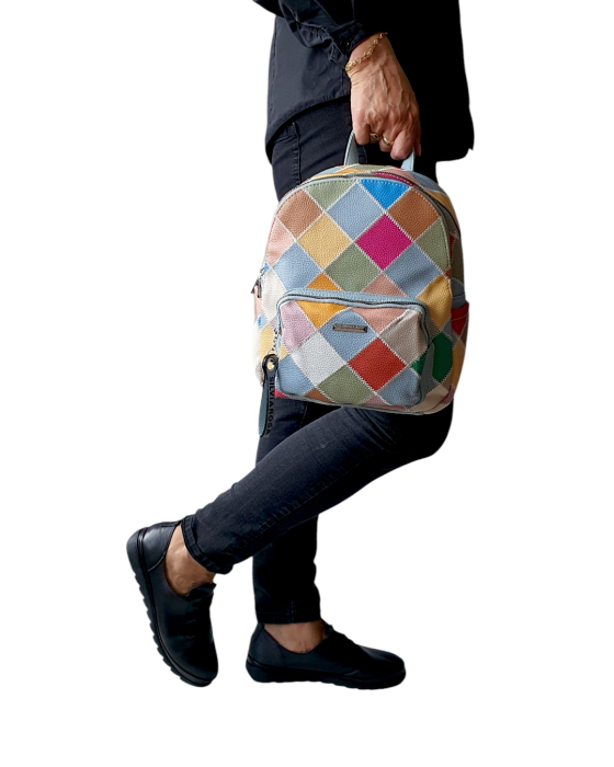 Rucsac Dama Multicolor Lore Silvia Rosa G04817 [7]