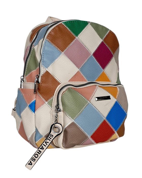 Rucsac Dama Multicolor Lore Silvia Rosa G04818 [3]