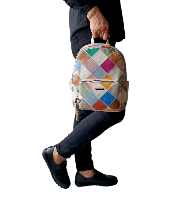 Rucsac Dama Multicolor Lore Silvia Rosa G04818 [6]
