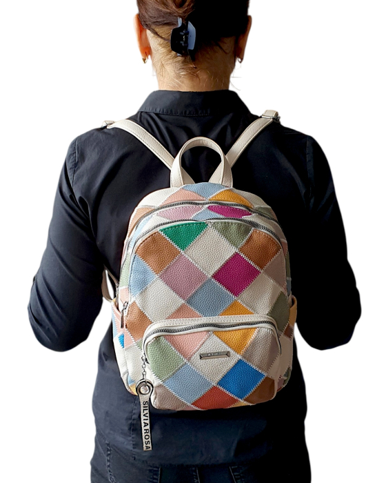 Rucsac Dama Multicolor Lore Silvia Rosa G04818 [7]
