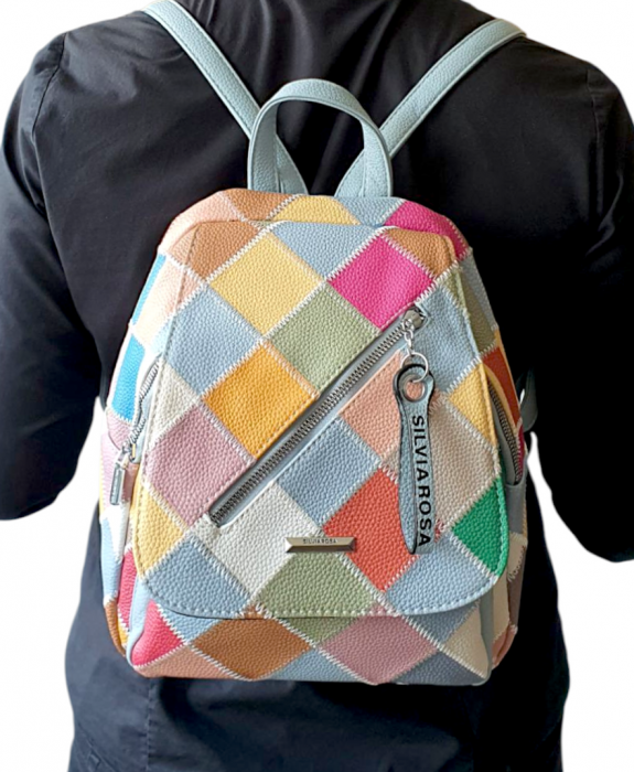 Rucsac Dama Multicolor Onana Silvia Rosa G04325 [8]