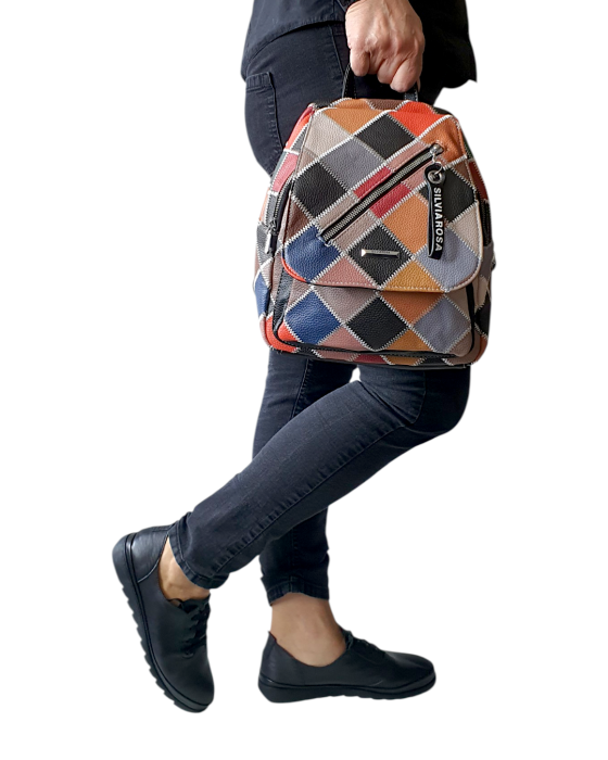 Rucsac Dama Multicolor Onana Silvia Rosa G04732 [7]