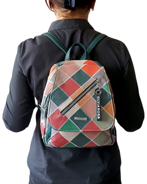 Rucsac Dama Multicolor Onana Silvia Rosa G04733 [8]