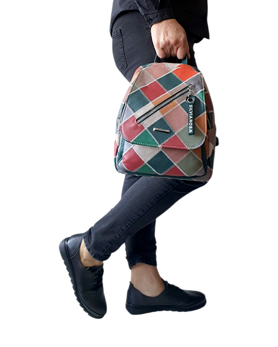 Rucsac Dama Multicolor Onana Silvia Rosa G04733 [7]