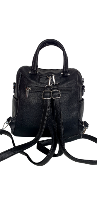 Rucsac Dama Negru Illy Silvia Rosa G04636 [4]