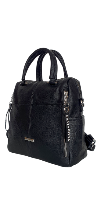 Rucsac Dama Negru Illy Silvia Rosa G04636 [3]