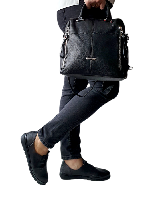 Rucsac Dama Negru Illy Silvia Rosa G04636 [6]